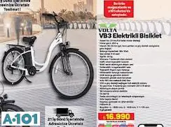 VOLTA VB3 ELEKTRİKLİ BİSİKLET